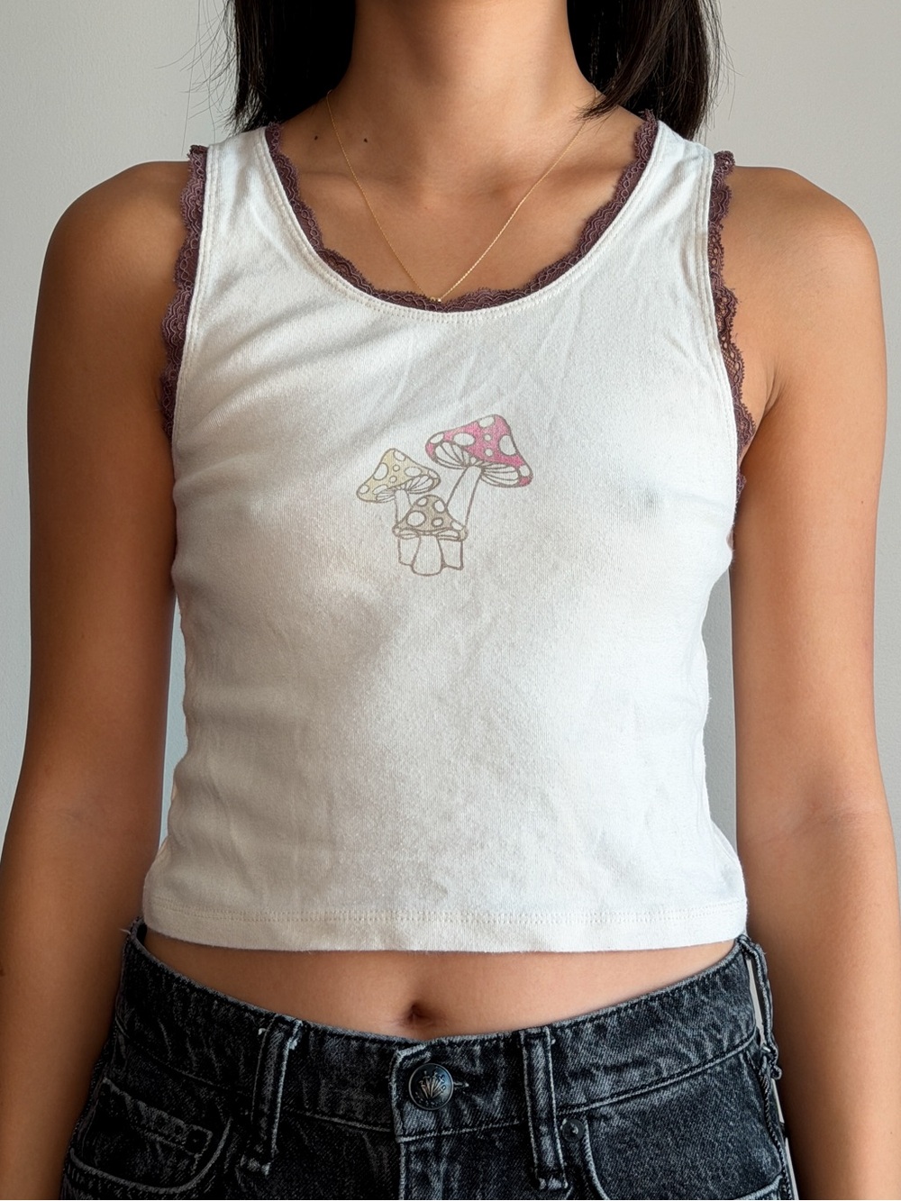 mushroom Hollister tank top